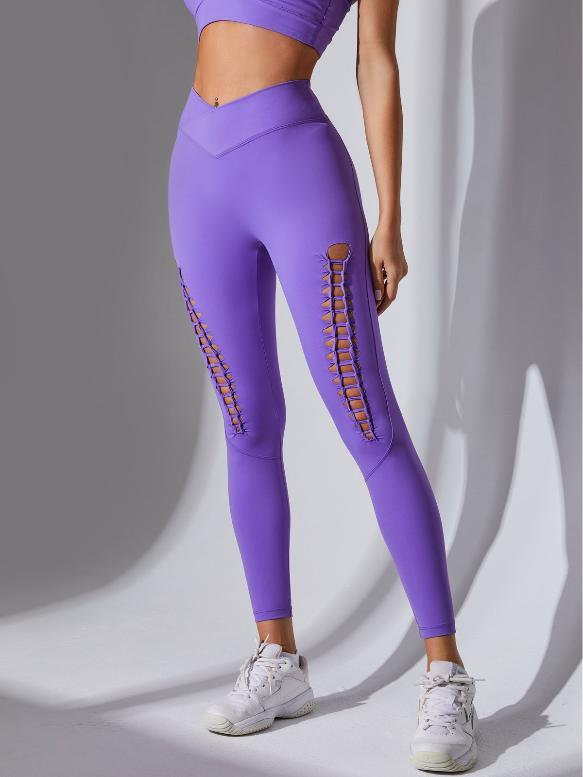 Sport BH Dames Cross Back Peach Soft Stof