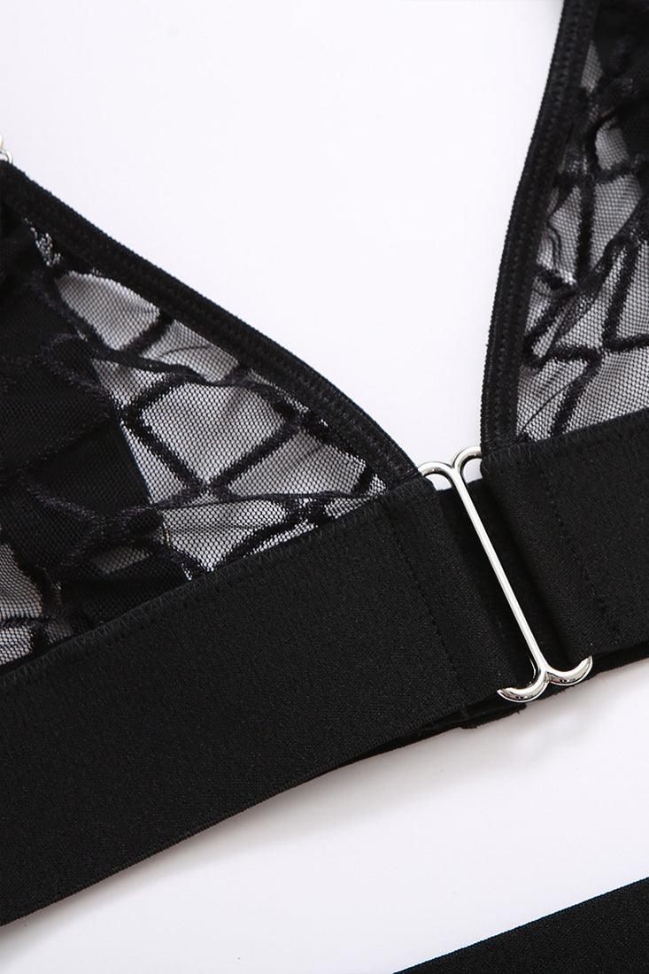 Mesh Lingerieset Voor Dames