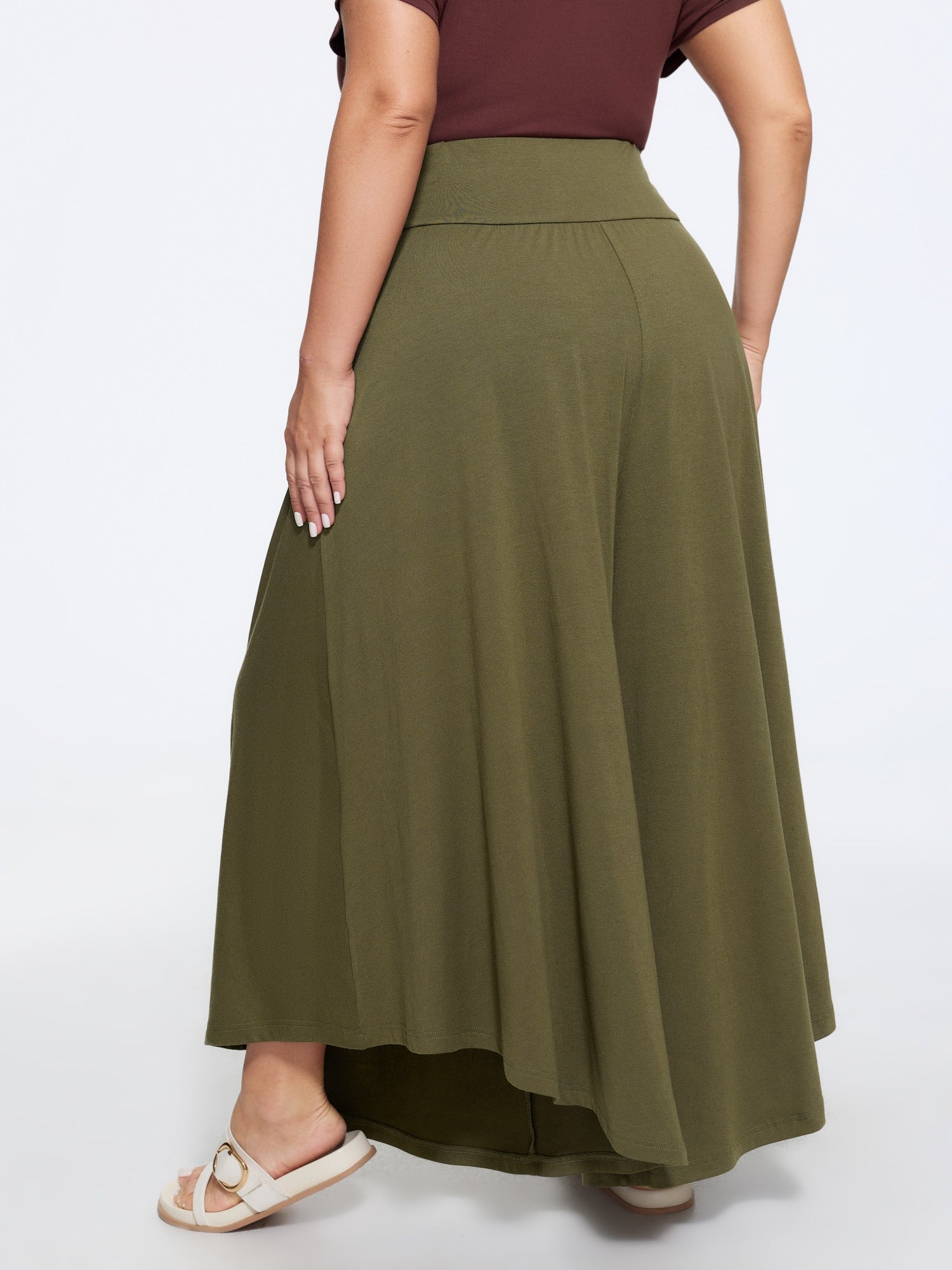 Wijde Broek Dames Stretchy