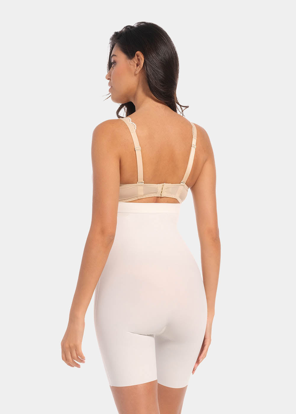 Dames Corrigerende Bermuda Hoge Taille Naadloos