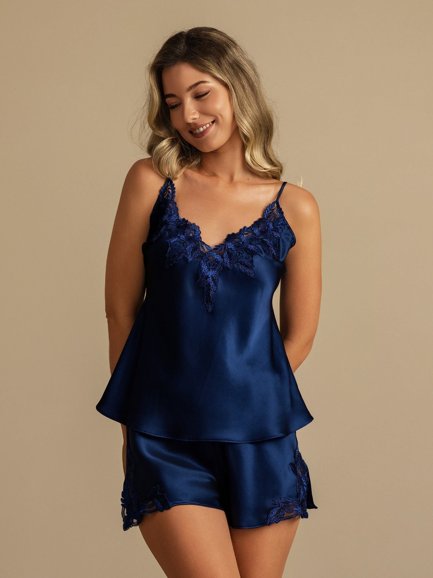 Luxe Satijnen Pyjamaset Dames
