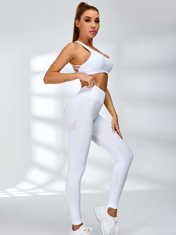 Sportlegging Dames Scrunch Bum Diepe V-Rug met Lift-Effect