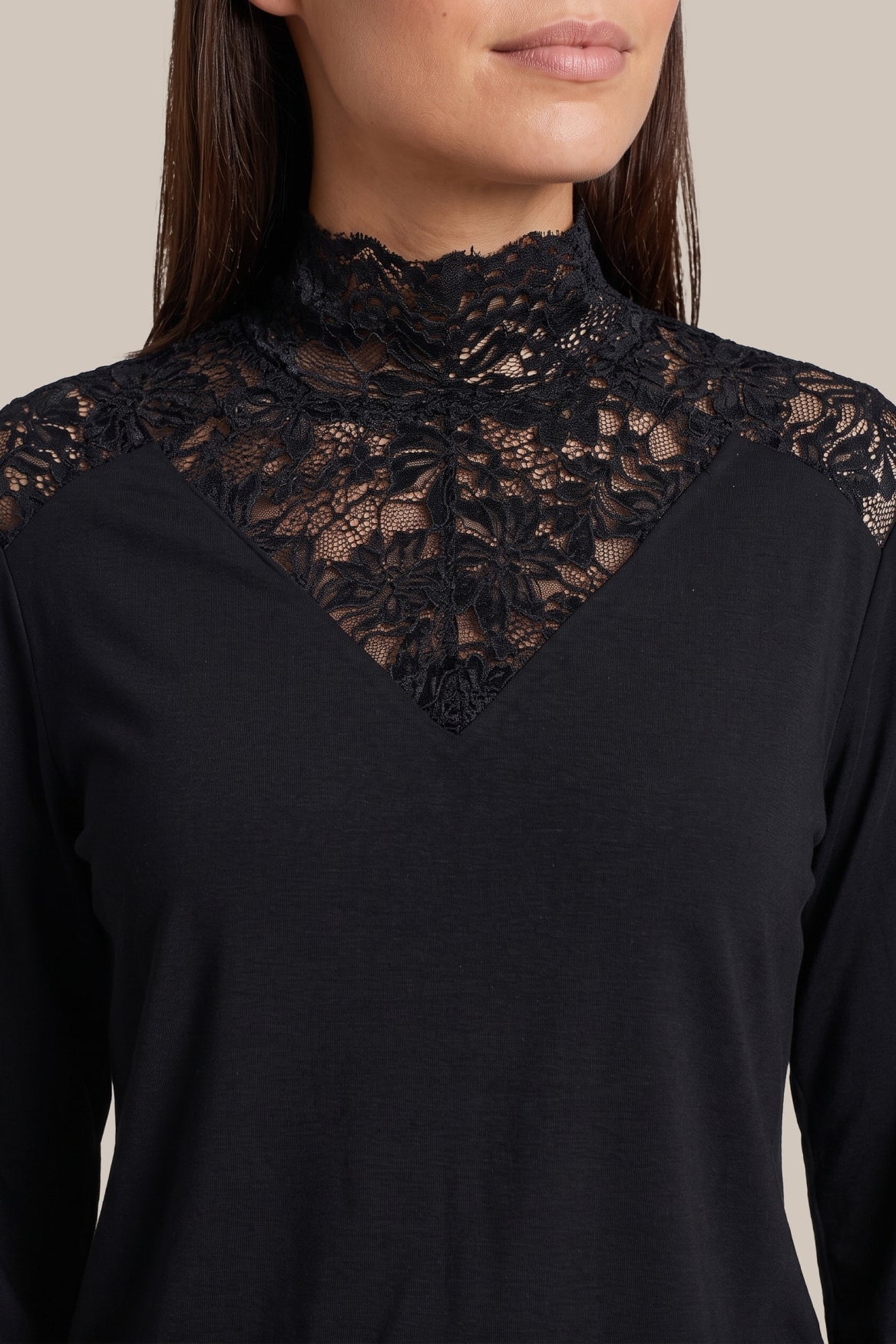 Aine top | Black