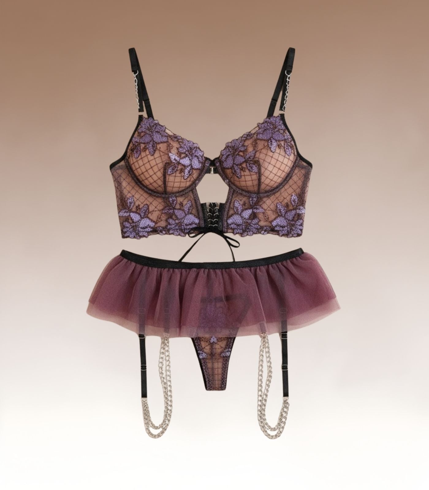 LIVC - Corrigerende Lingerieset Dames Kant – Luxe Set met Comfort