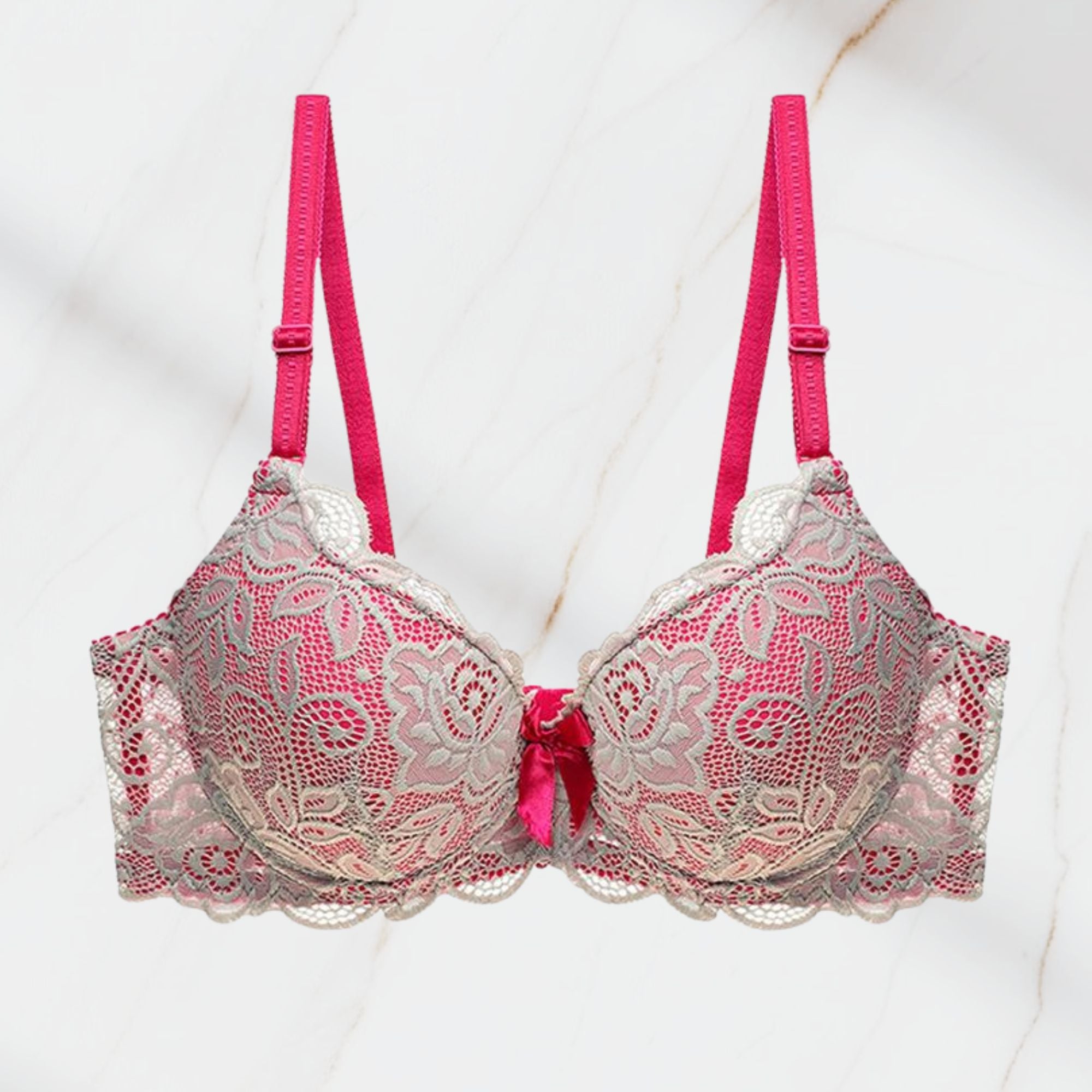 CÉLESTINE - Bh En String Set Dames Kant – Zacht Draagcomfort & Elegante Look