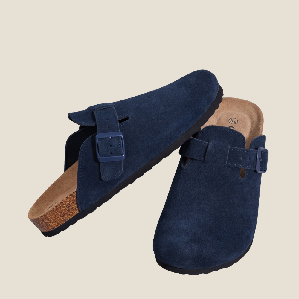 Premium Suède Clogs – Klassiek