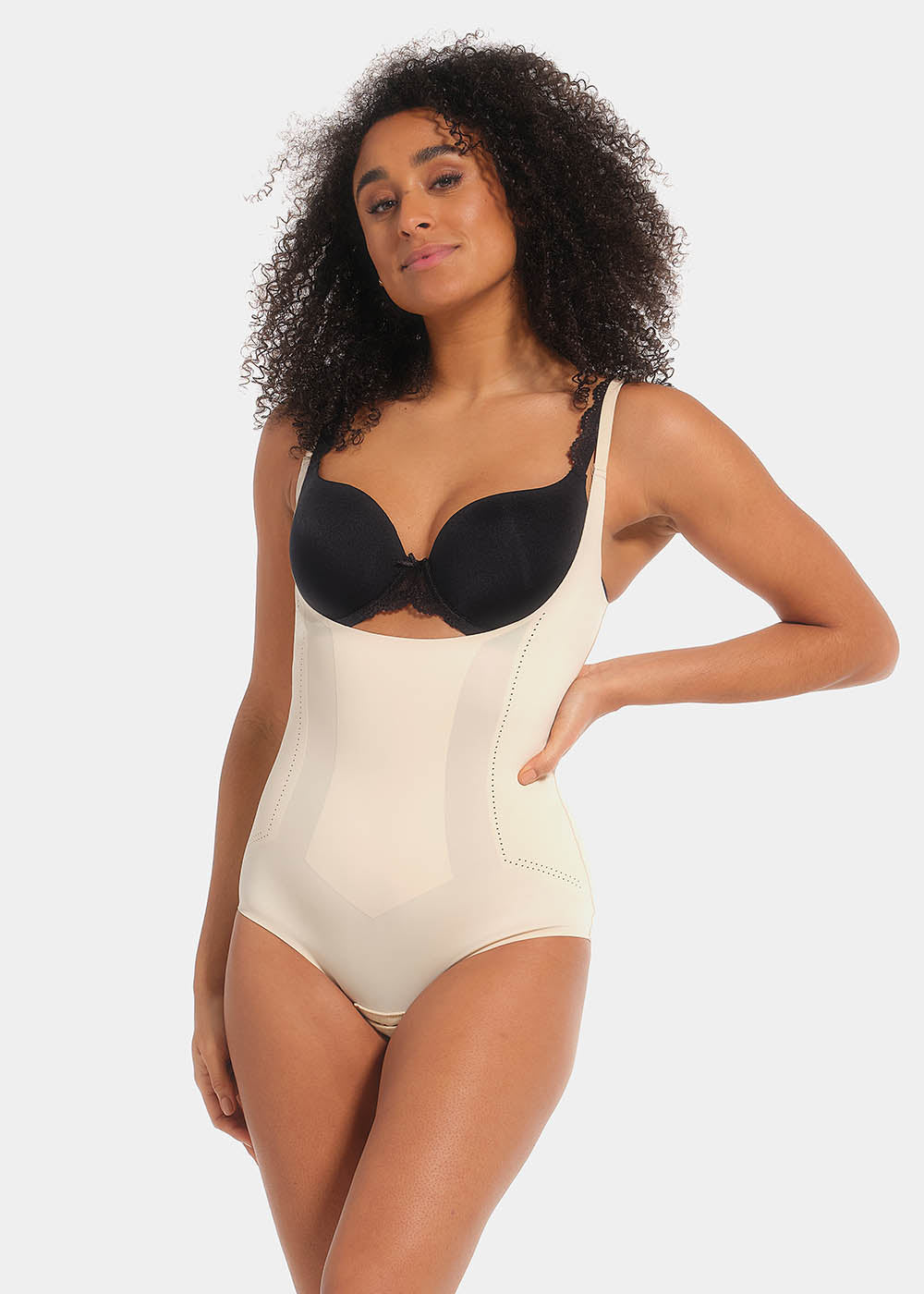 Dames Corrigerende Body met Beenstuk Naadloos