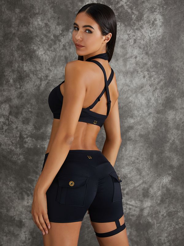 Sport BH Dames Cut-Out Design Mesh Detail
