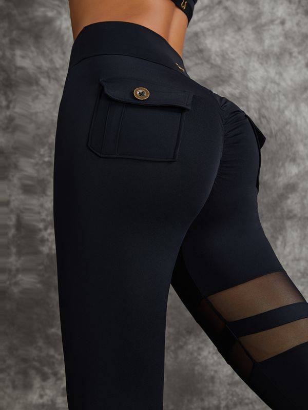 Sport BH Dames Cut-Out Design Mesh Detail