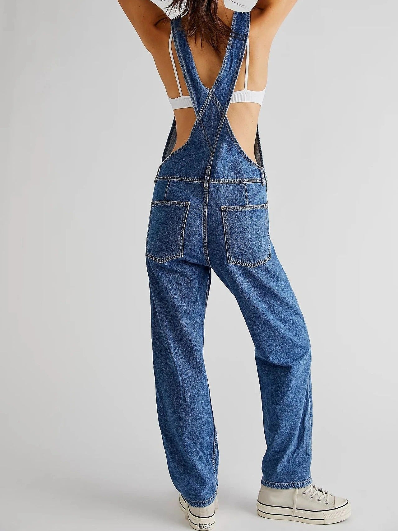 Dames Denim Tuinbroek – Casual Spijker Overall | Angelique