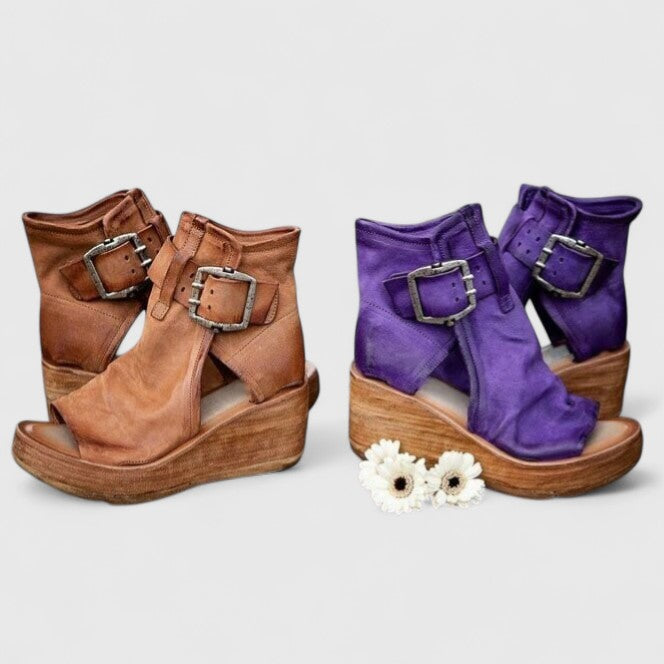 Boho Laarzen Dames met Sleehak en Comfortabele Pasvorm
