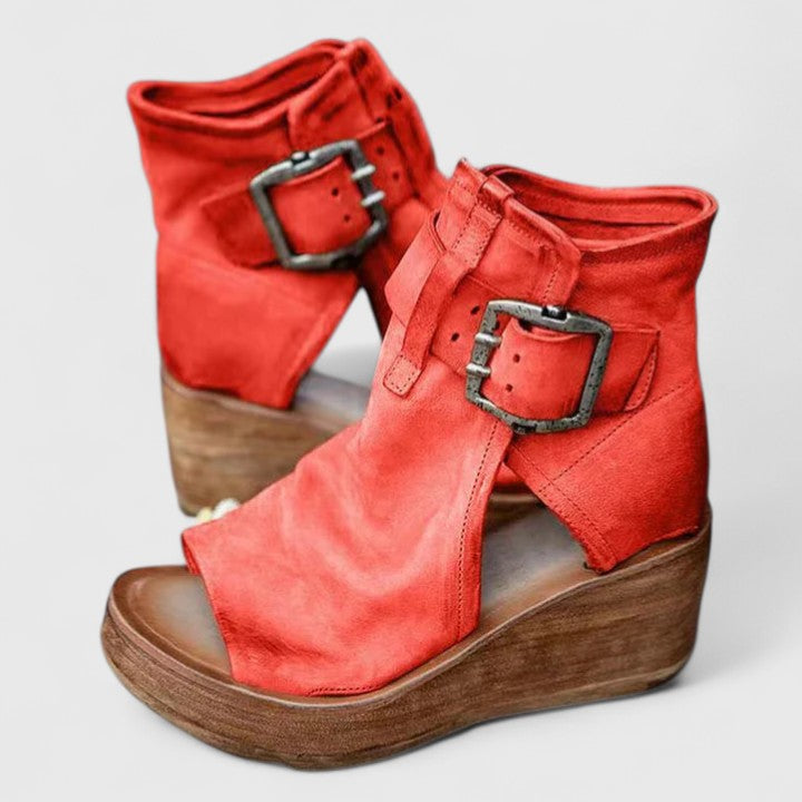 Boho Laarzen Dames met Sleehak en Comfortabele Pasvorm