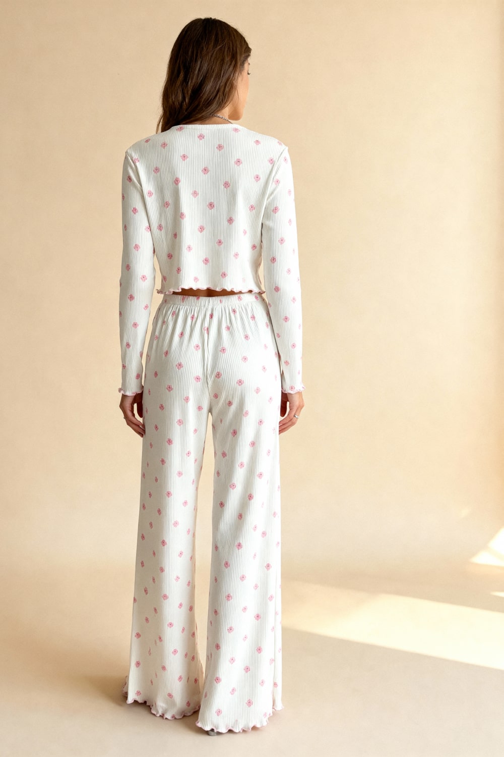 Comfortabele Pyjamaset Voor Dames