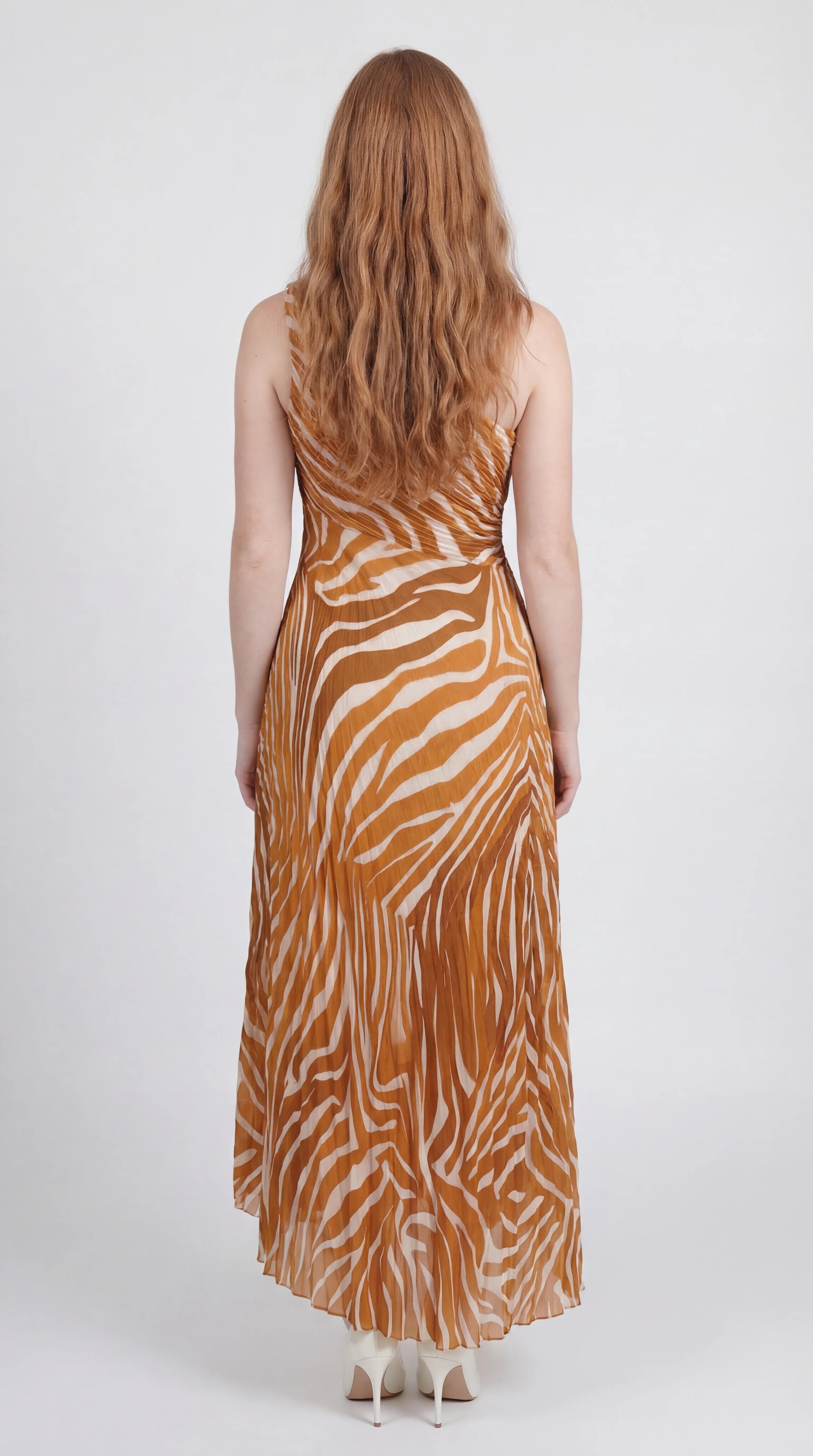 Maxi Jurk One Shoulder – Bloemenprint Zomerjurk