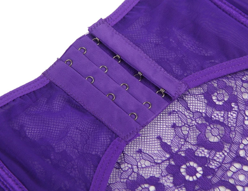 CLARA - Lingerieset Dames Kant – Met Opengewerkt Design – Elegante Set met Sensuele Look