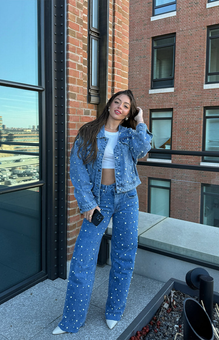 Hoge Taille Jeans Dames