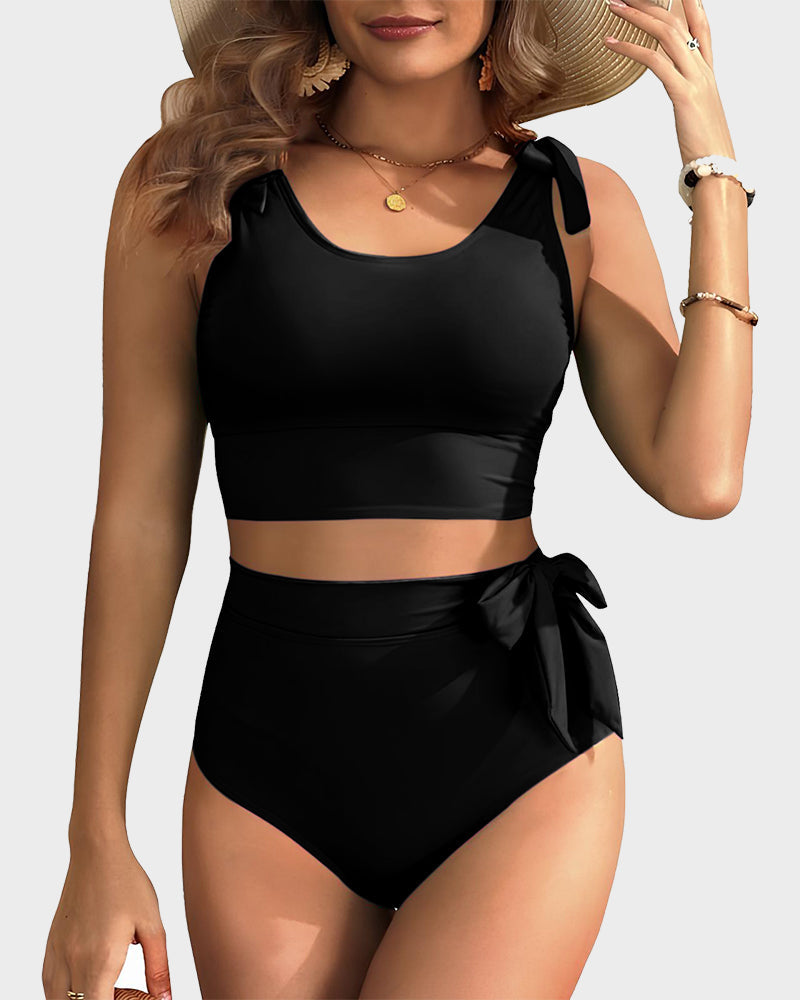 Stijlvolle Bikini Set Dames – Zomerse Set met Shaping Fit