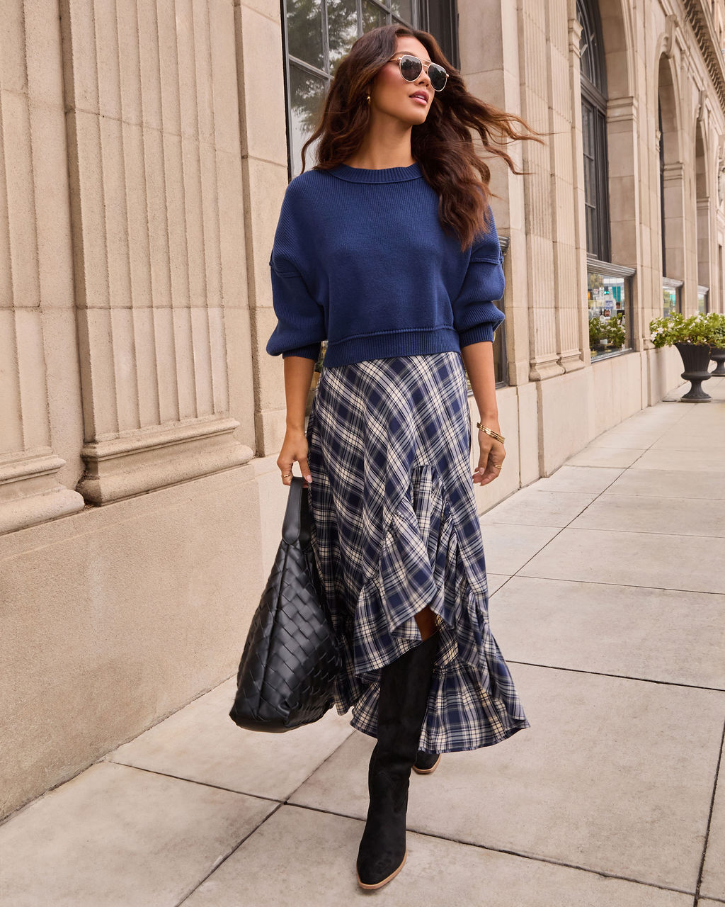 Cropped Trui Dames Elouise