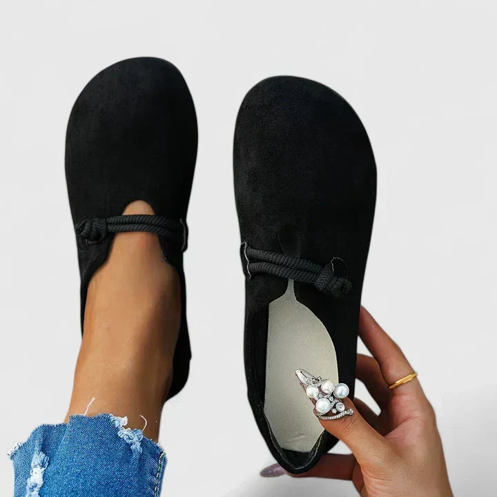 Boho Orthopedische Sandalen Dames met Touwdetail en Platte Zool