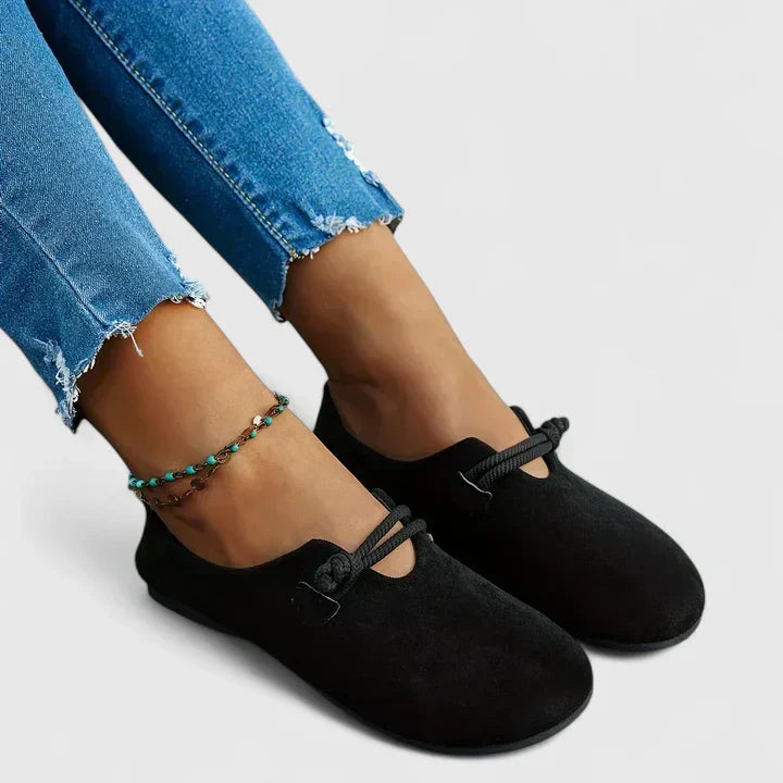 Boho Orthopedische Sandalen Dames met Touwdetail en Platte Zool