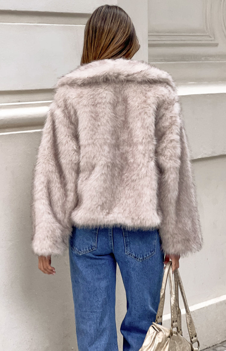 Faux Fur Jas Dames