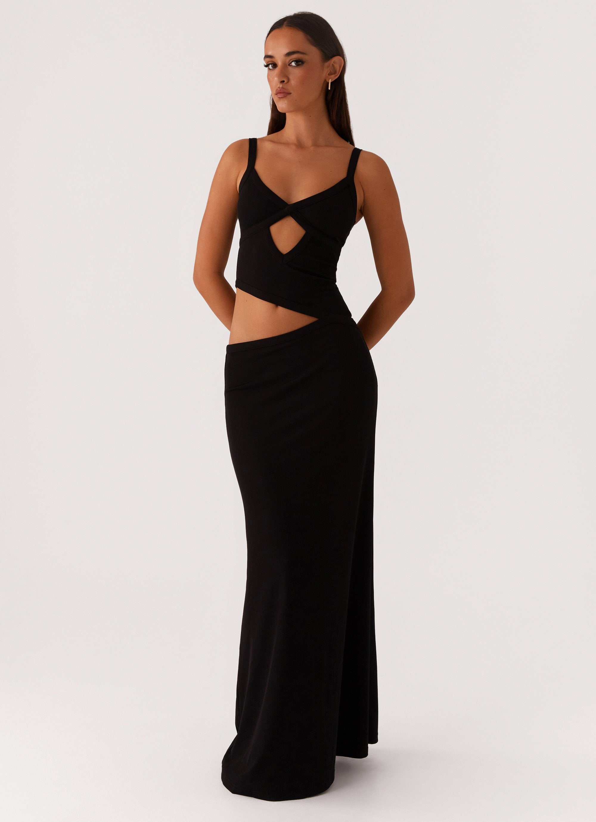 Maxi Jurk Dames – Open Rug met Strik Zomerjurk