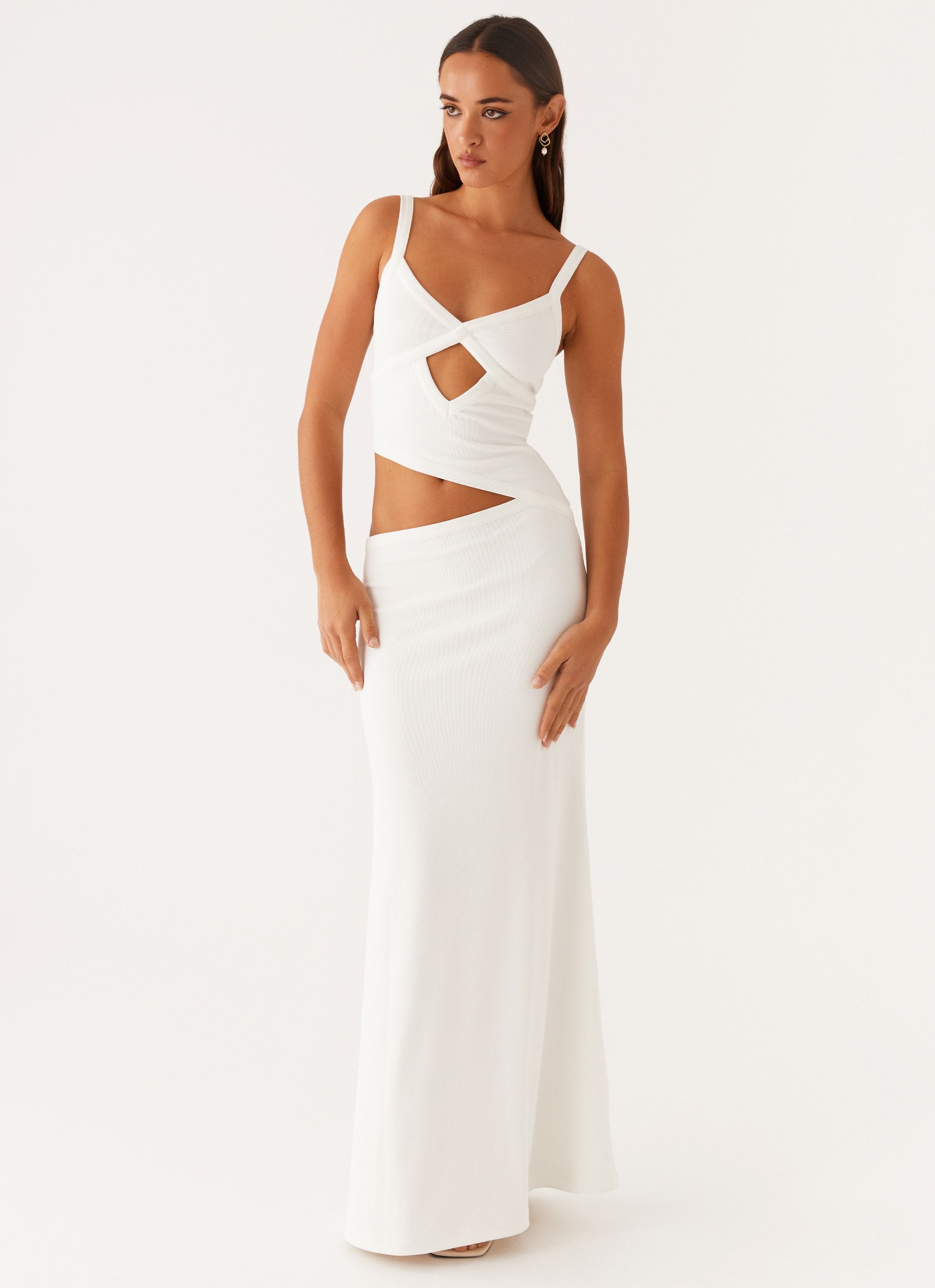 Maxi Jurk Dames – Open Rug met Strik Zomerjurk