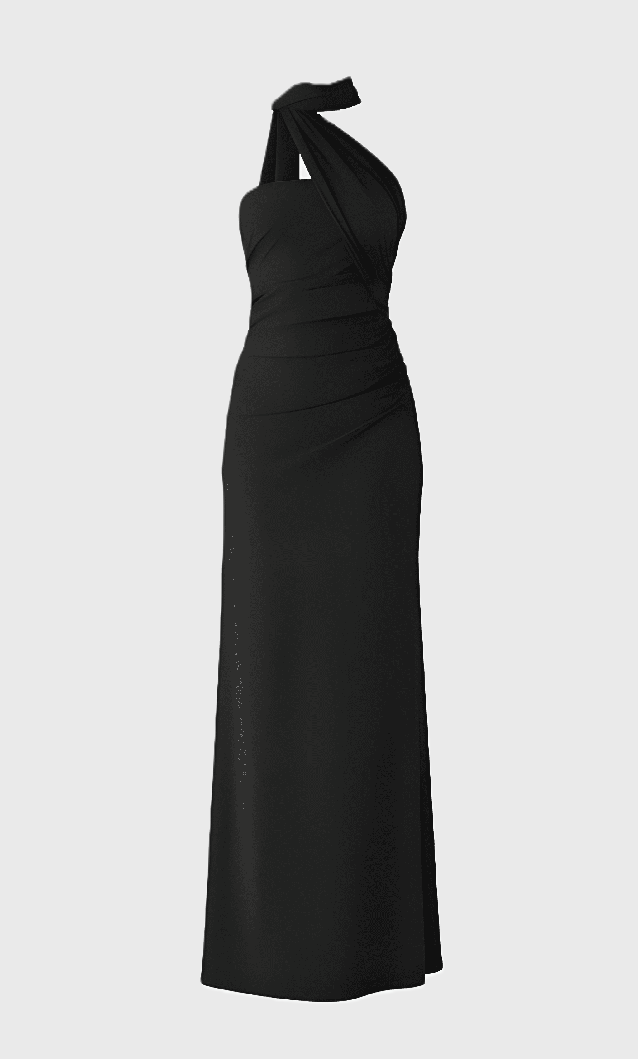 Halter Maxi Jurk Dames met Print