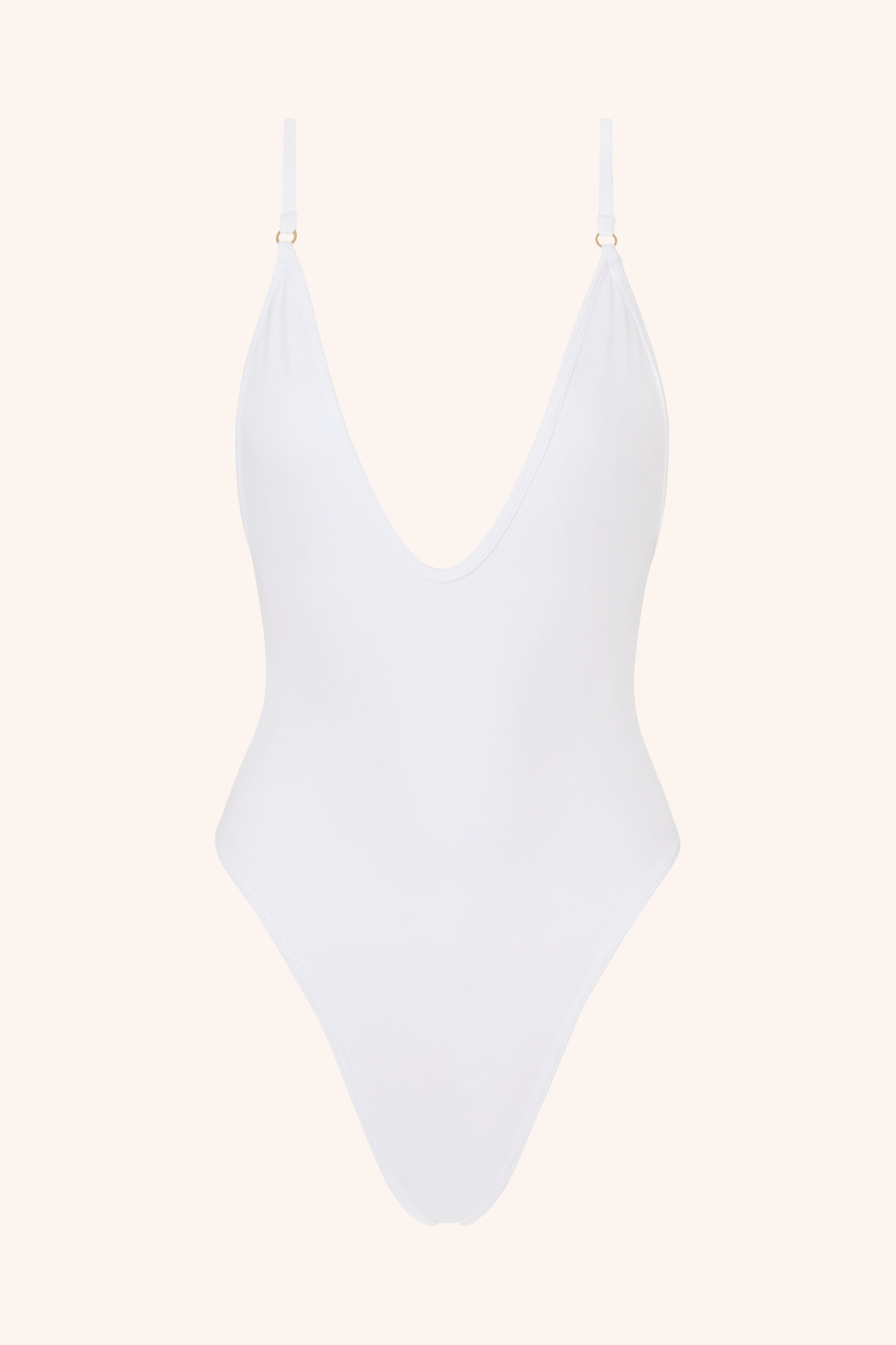 SERENA Badpak Dames – Grijs Model met Figuurvormende Fit