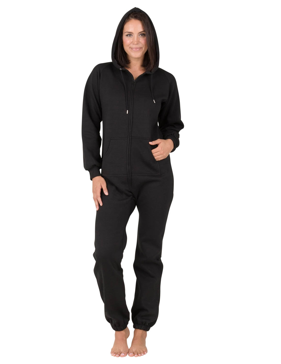 Dames Hoodie met Hoge Hals