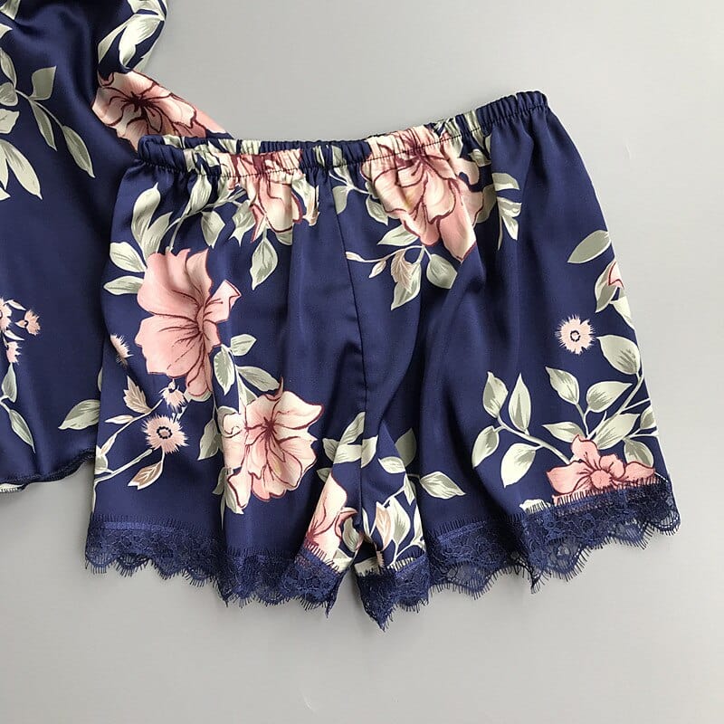 FLORA - Pyjamaset Dames Kant – Elegante Look & Soepele Pasvorm