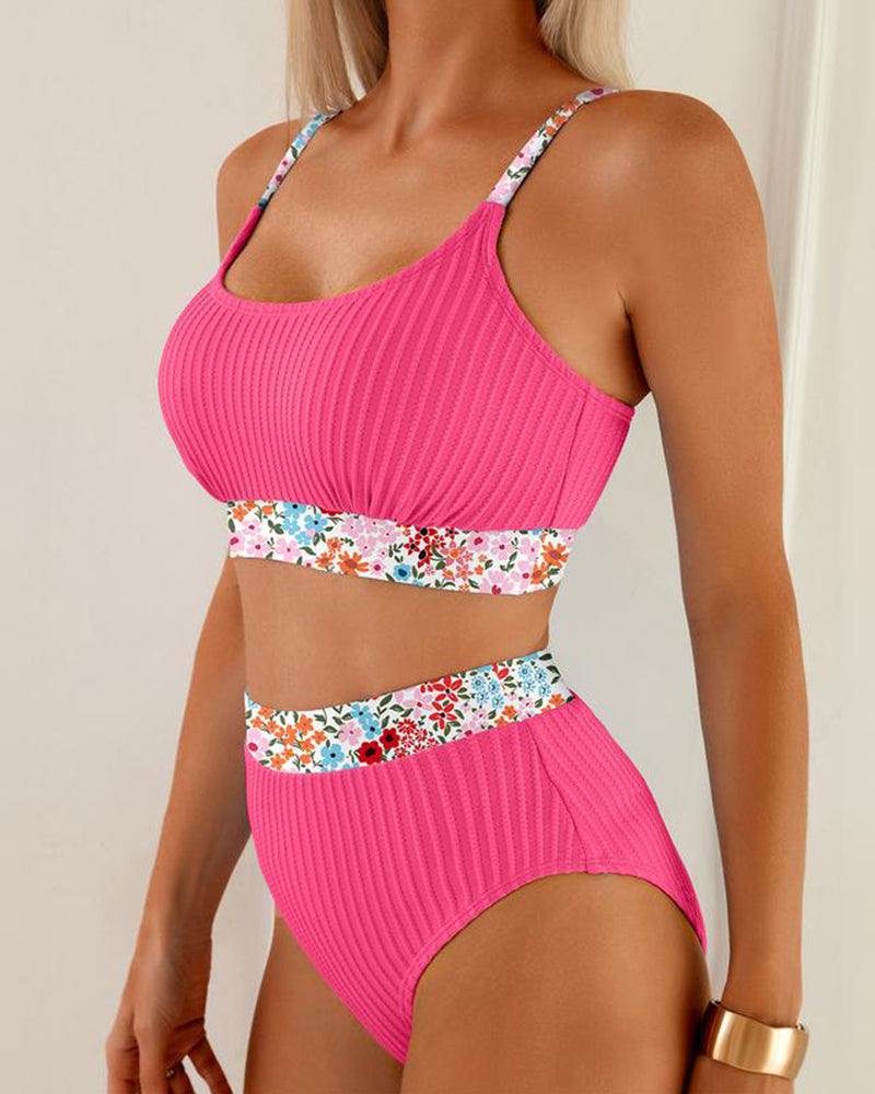 SENA Bikini Set Dames – Sportieve Ribbed Set met Shaping Fit