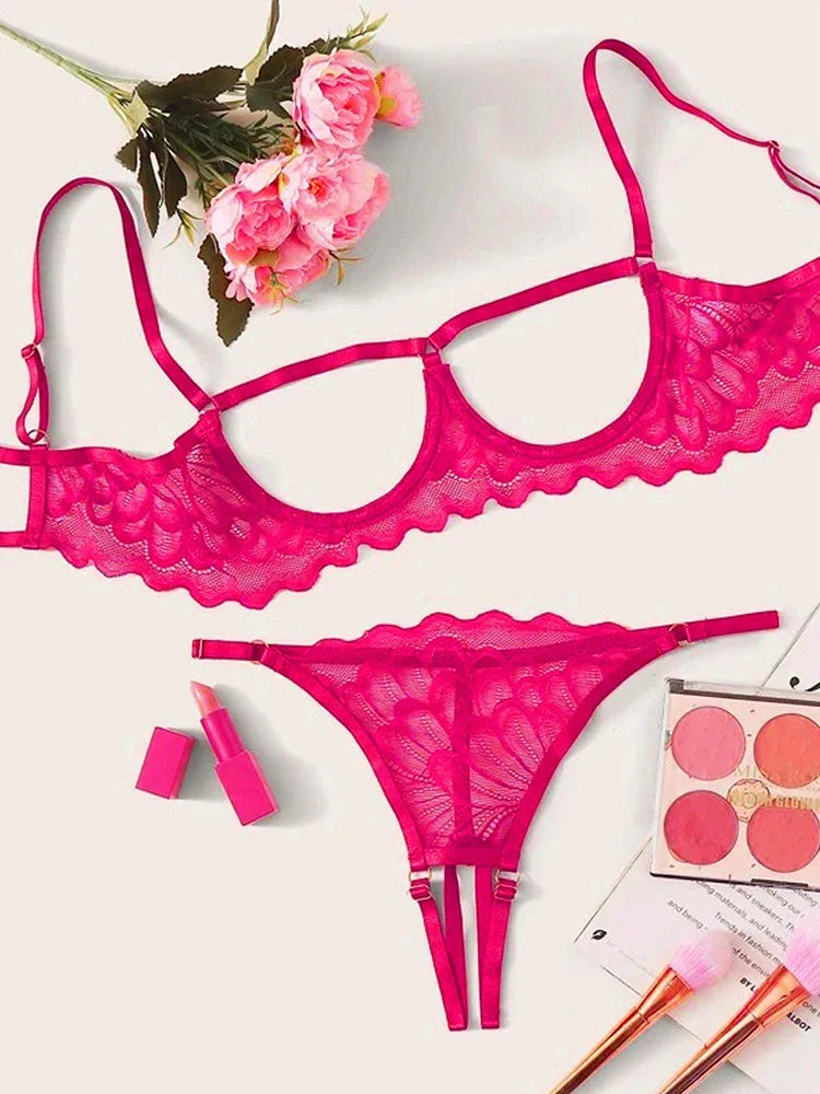ARISTELLA - Lingerieset Dames Kant – Verfijnd – Verleidelijke Set met Soepele Pasvorm