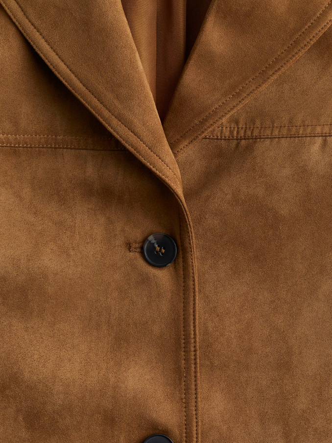 Dames Jas met Knoopsluiting en Lange Mouwen | Grote Maten t/m 3XL