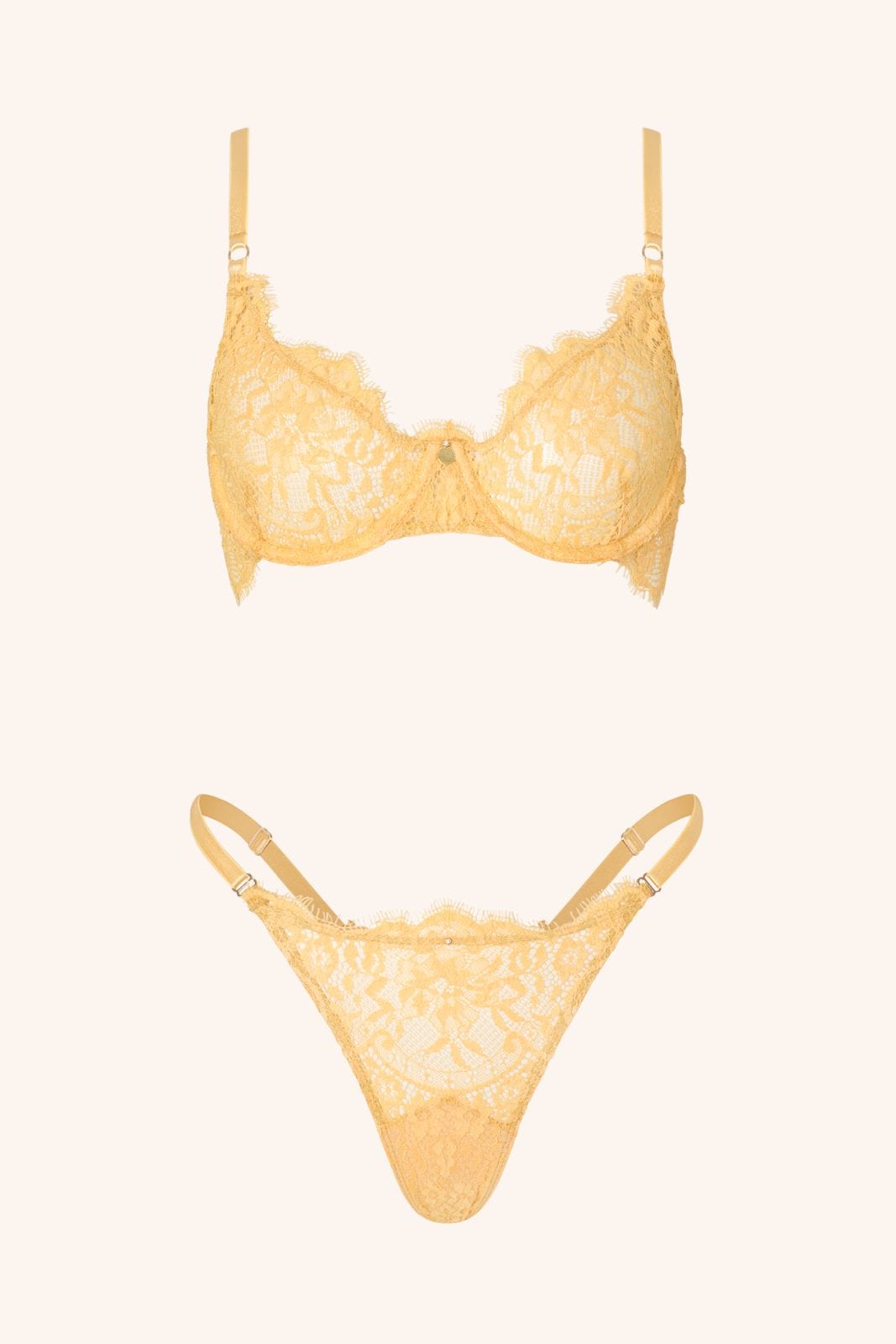 DAINTY – Gele Lace BH