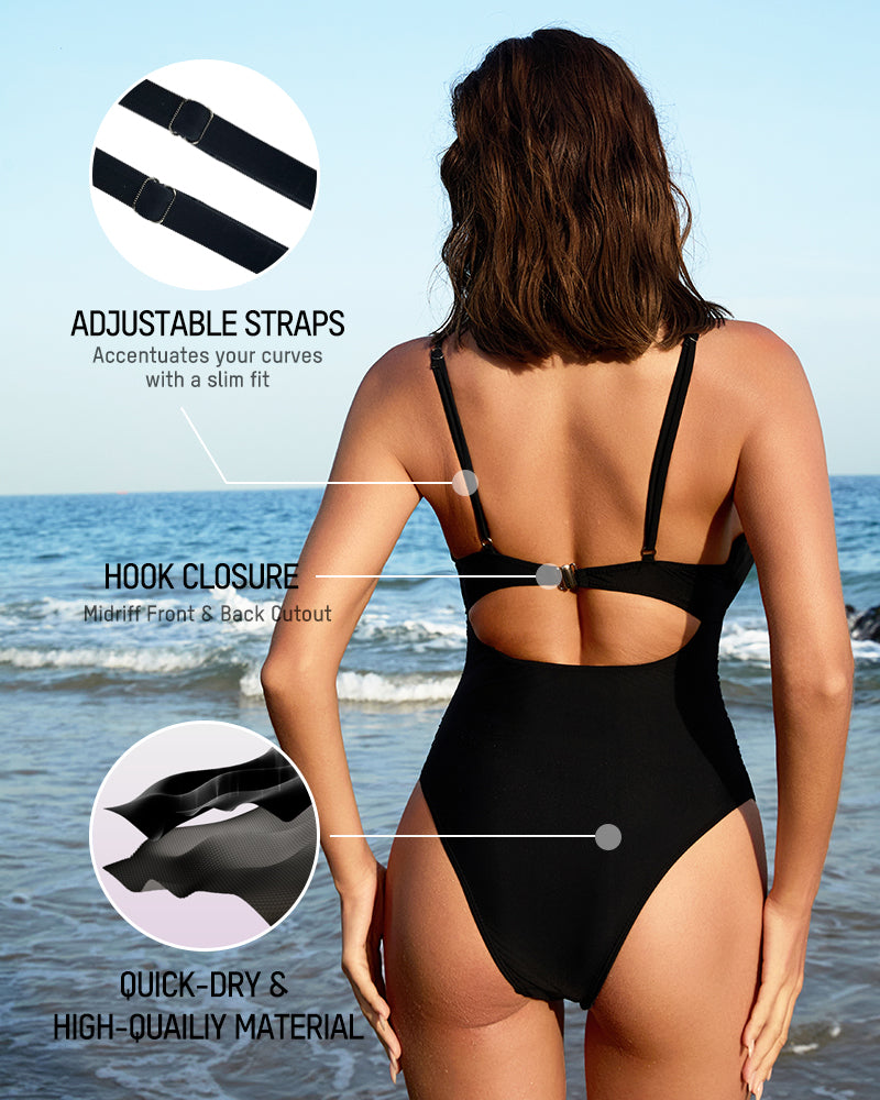 Ziva Badpak dames – minimalistisch, modern