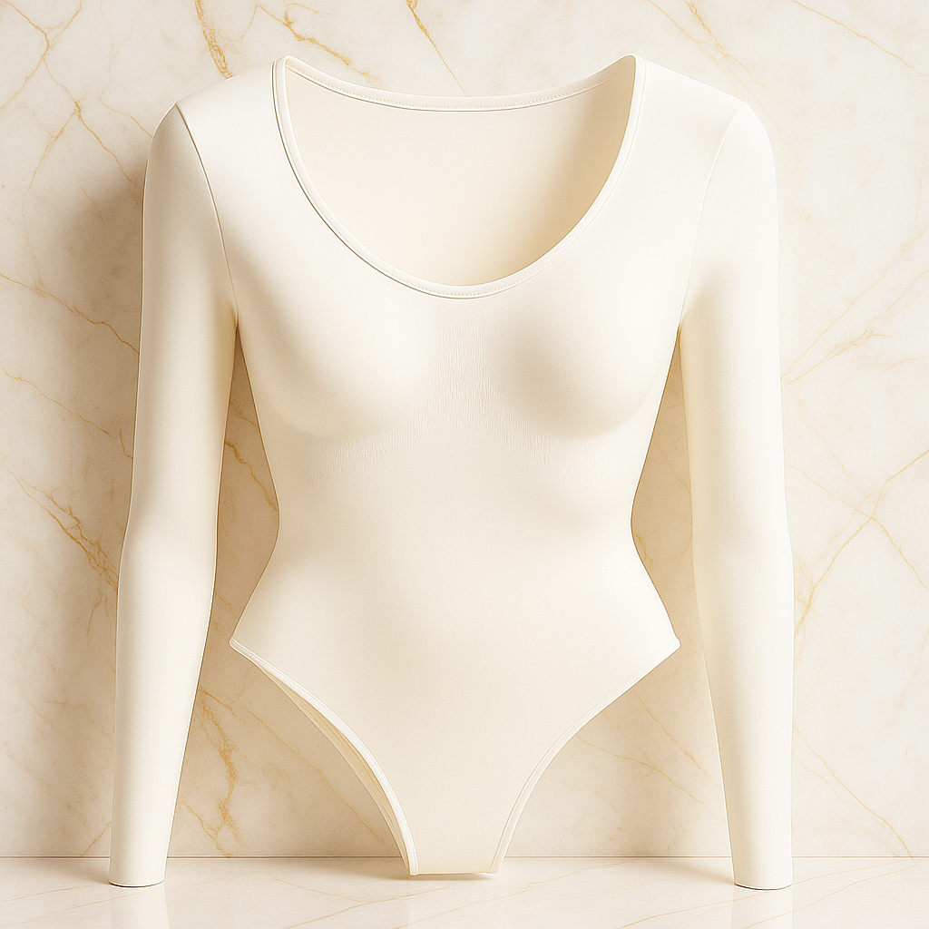 LIVC – Corrigerende Body Dames Lange Mouw Stringmodel – Direct Glad Silhouet