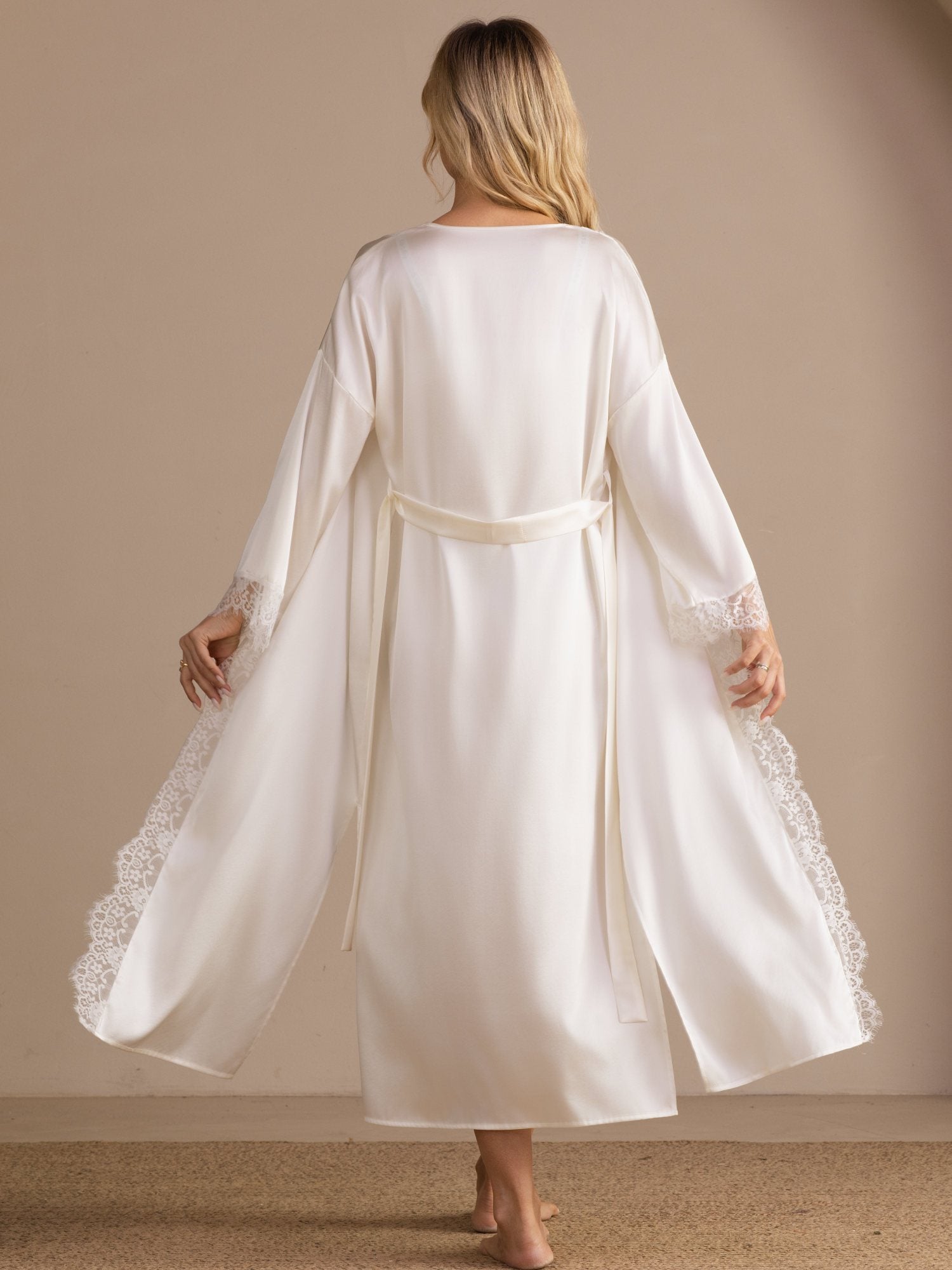 Satijnen Badjas Voor Dames