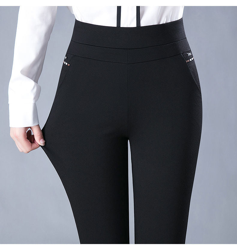 Dames Stretch Broek met Hoge Taille – Comfortabele Slim Fit Broek | Arielle