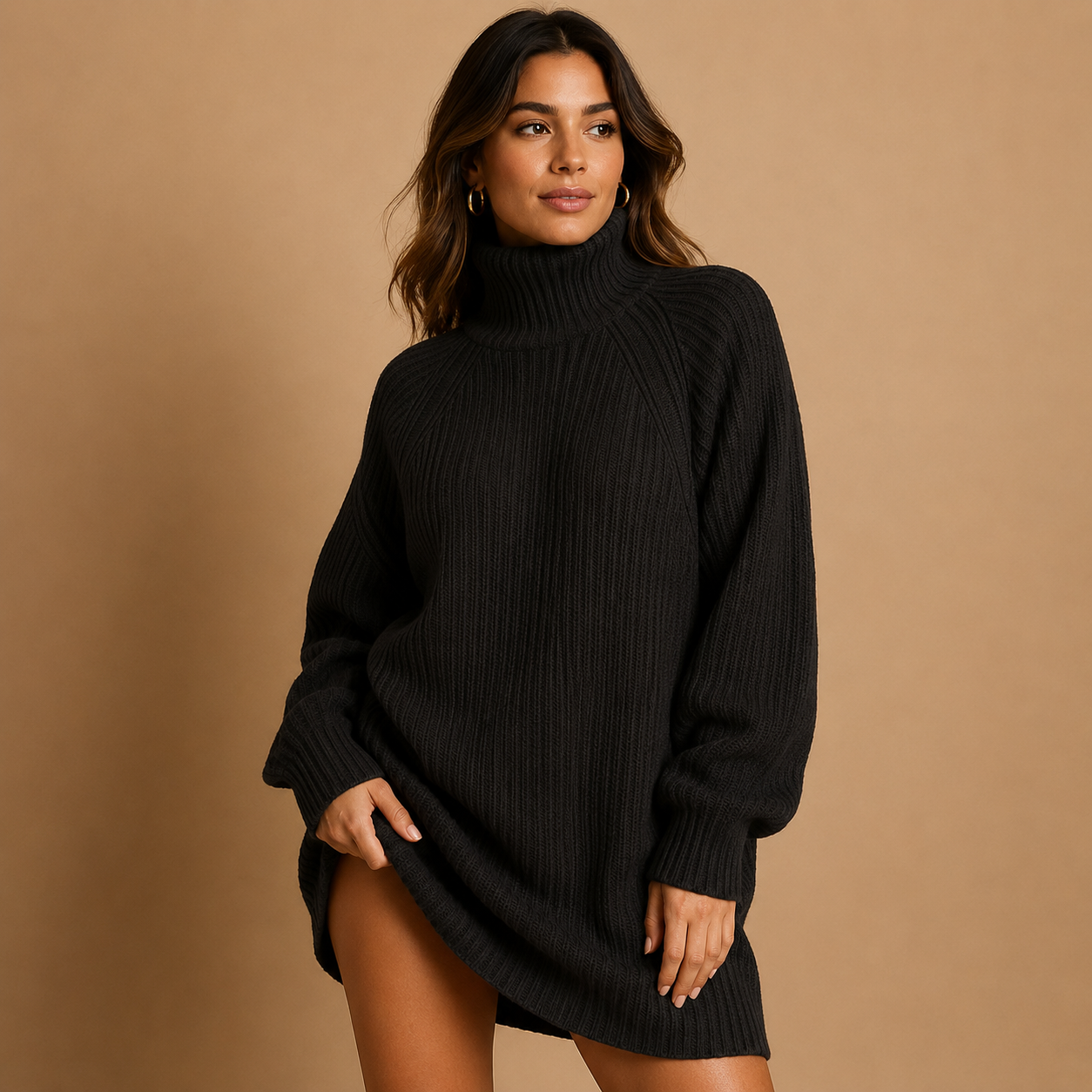 Dames Oversized Gebreide Trui | Zachte Breistof & Relaxte Fit | Casual & Winter