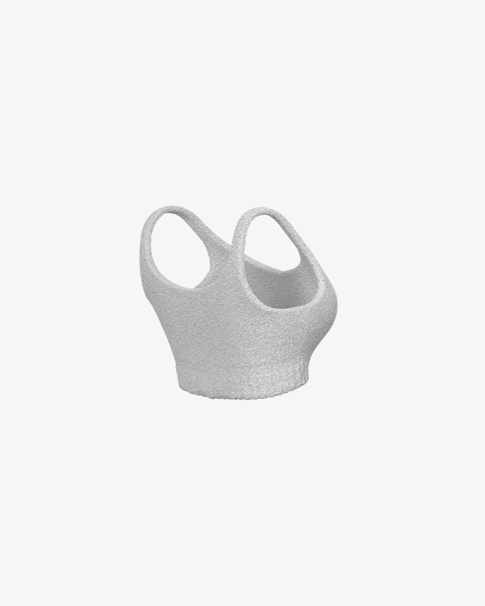 Dames Bouclé Crop Top | Zachte Structuur & Croplengte | Loungen & Casual