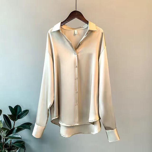 Dames Blouse met Knoopsluiting en Lange Mouwen | Grote Maten t/m 3XL