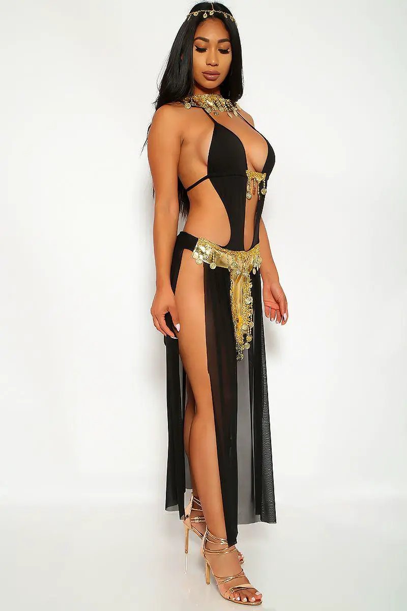 Dames Cleopatra Kostuum 7-Delige Set