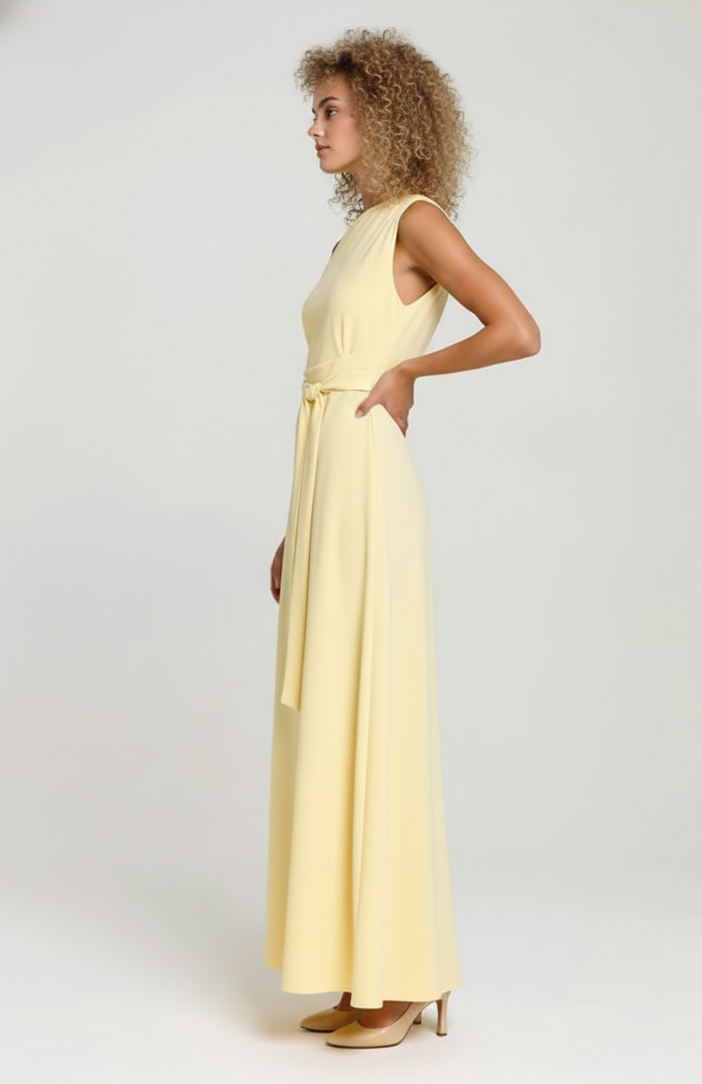 Maxi Jurk Mouwloos – A-Lijn Zomerjurk Elegant