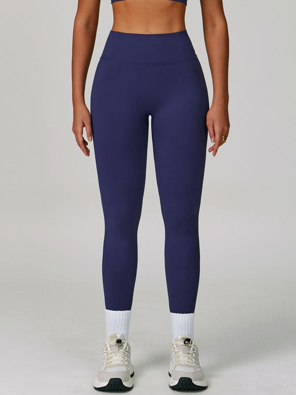 Sportshort Dames Seamless Hoge Taille – Diepe V-Rug