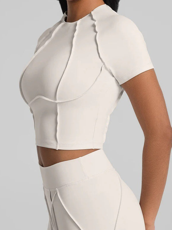 Sporttank Dames Performance – Stitch Detail met Rits