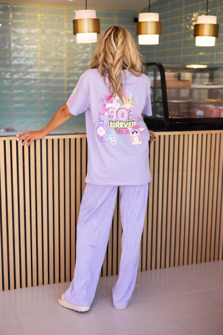 Wavy Pants | Lilac | Studio Poespas