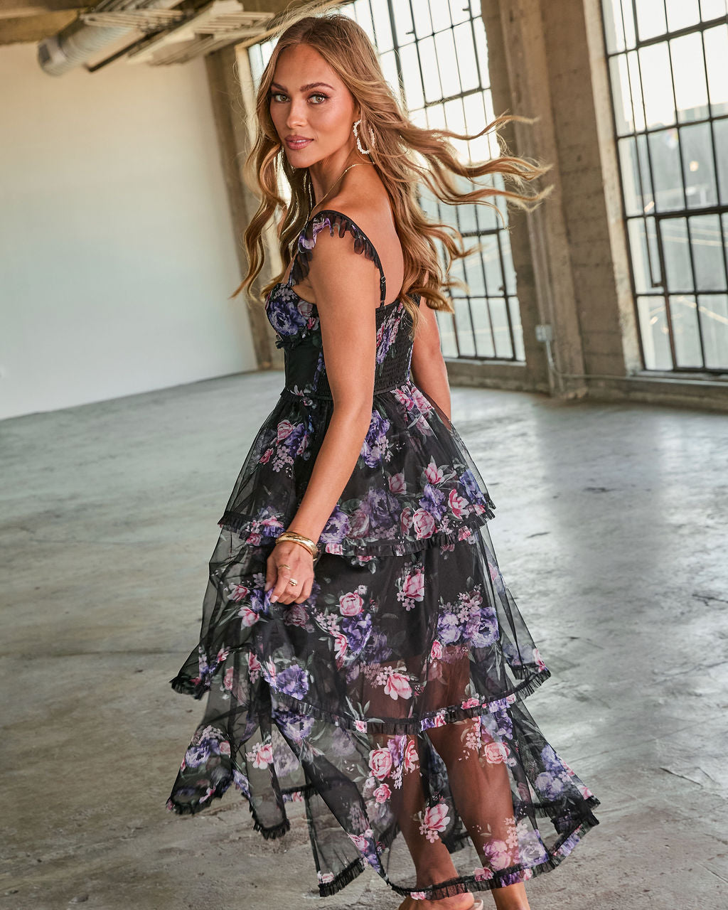Maxi Jurk Met Bloemenprint