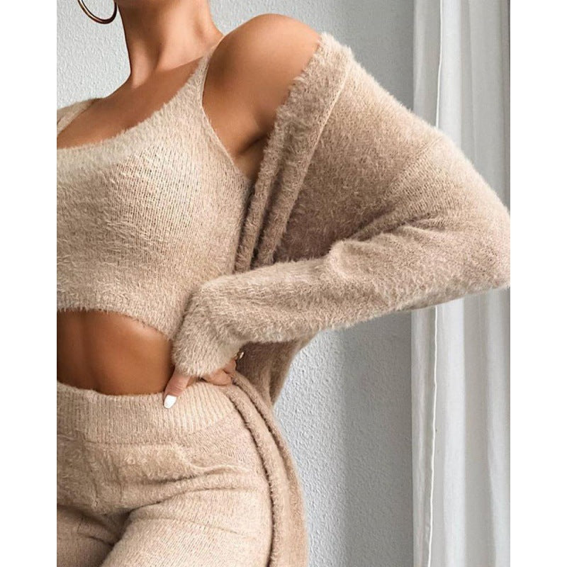 Dames Luxe Teddy Pyjama Set | Fausia