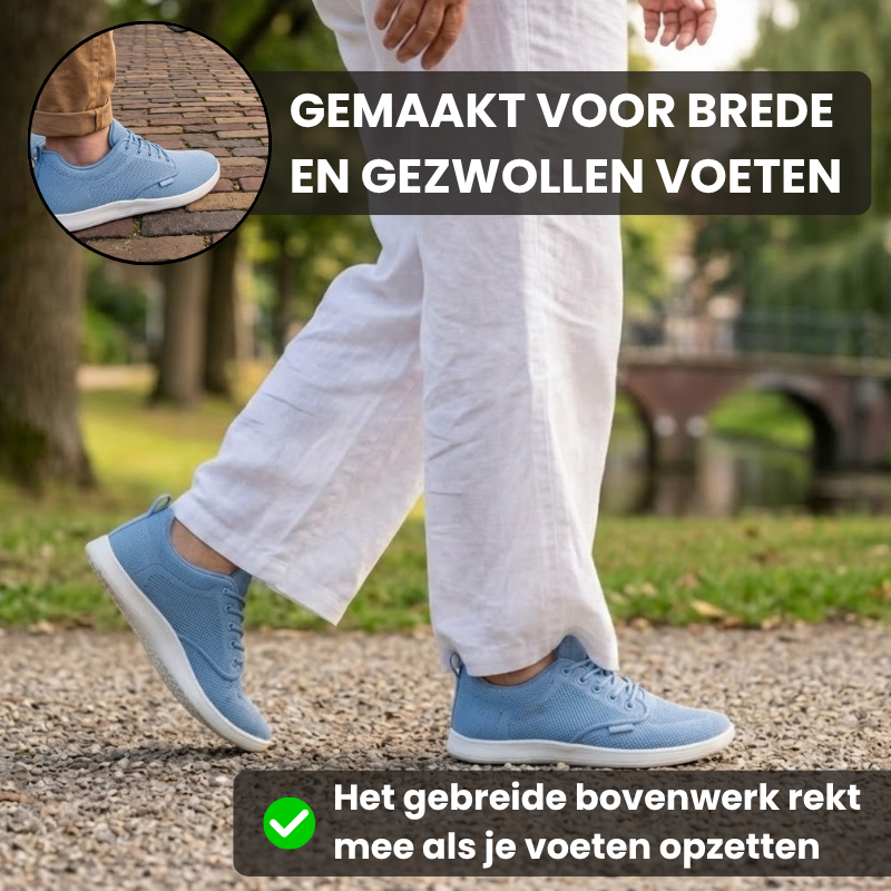 Orthopedische Sneakers Dames Widefit